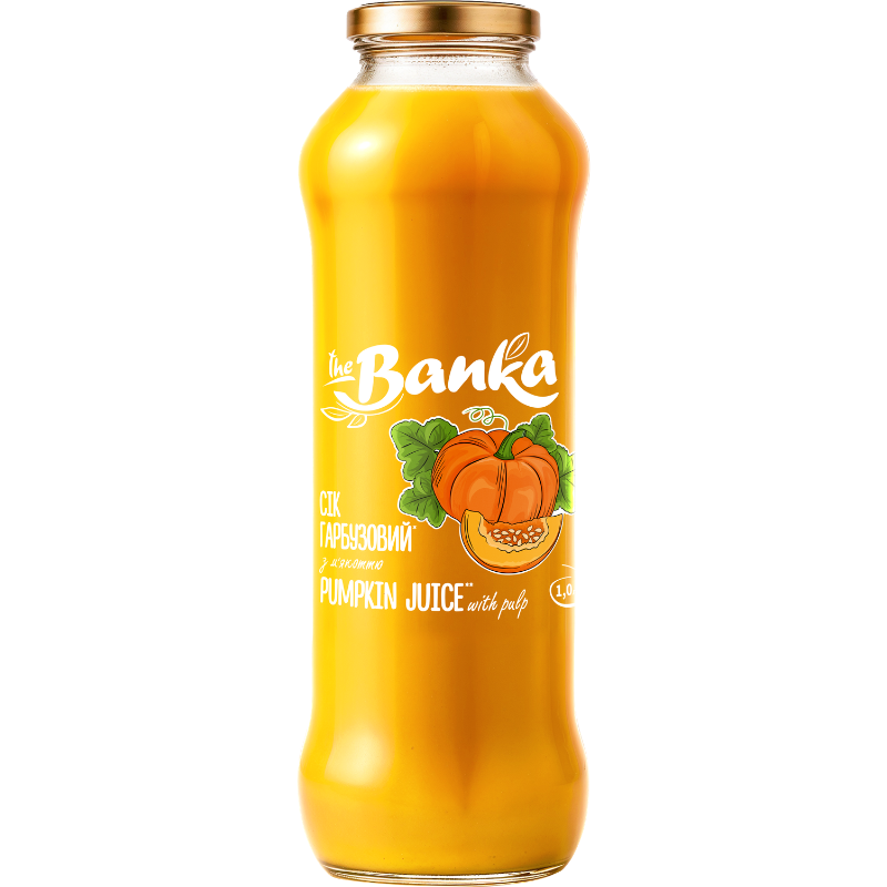 СІК ГАРБУЗОВИЙ ТМ "The Banka" 1л